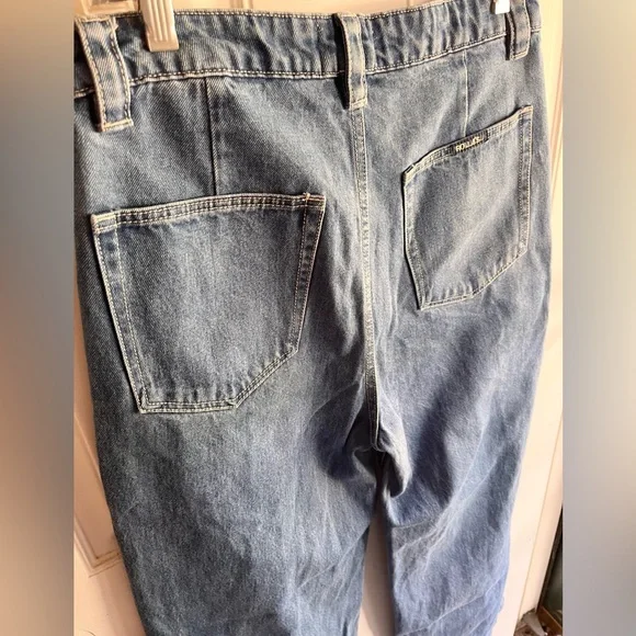 COPY - ROLLA’S High Rise Wide Leg Sailor Jeans size 30 Aussie 12 - Picture 6 of 8